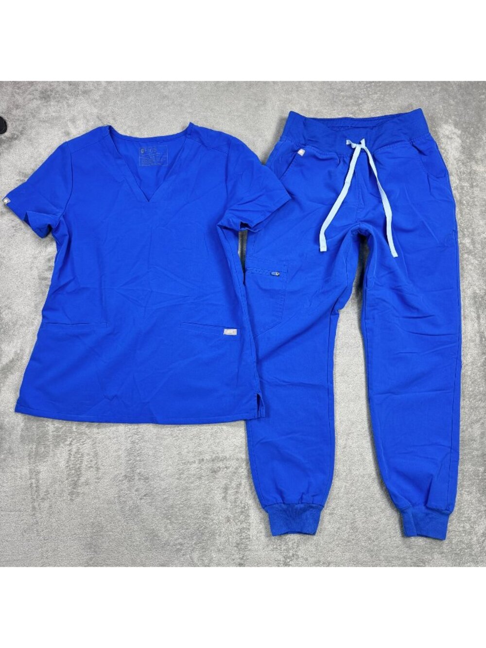 FIGS Scrub Set Technical Collection Matching Top & Jogger S Pants Medical Nurse